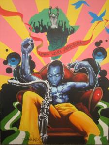 Afro Beat King...Fela Kuti by Aniekan