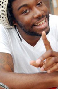 (Photo by Shyree Mezick) Jason Reynolds, a poet, has self-published three books, including SELF with collaborator Jason Griffin, and served as the first artist-in-residence at Penn State University. He has been featured at colleges and universities all over the country. Reynolds has shared a stage with Sonia Sanchez, Amiri Baraka, and Nikki Giovanni and has spoken at the National Black Family reunion, on the National Mall, and at the 40th Anniversary of The March on Washington.